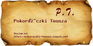 Pokoráczki Tessza névjegykártya